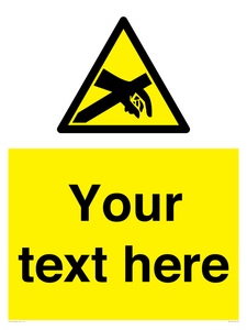 Custom Anti-Static Warning Sign